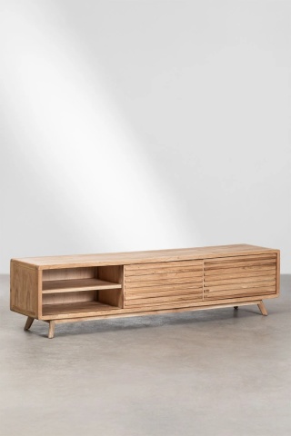 Drewniana Szafka RTV Deleyna 200 cm