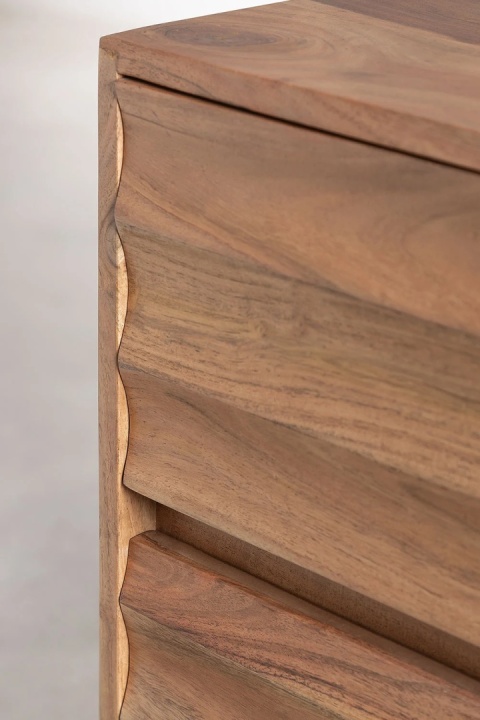 Komoda Petter z drewna akacjowego