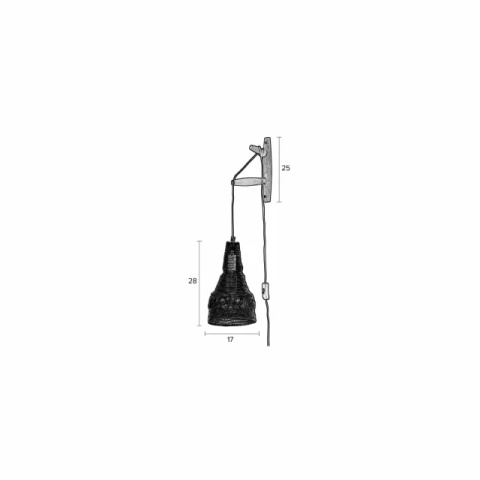 Lampa Alen Naturalna Dutchbone