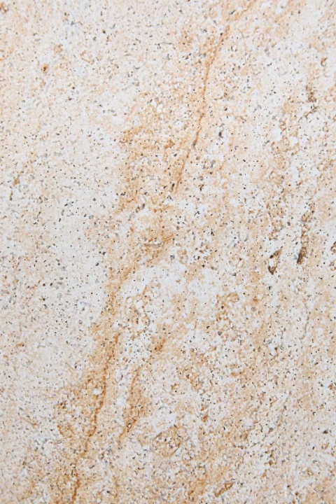 Okrągły stolik kawowy z cementu w wyglądzie trawertynu (Ø70 cm) Zenadia