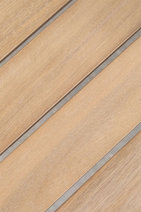 Prostokątny stolik kawowy z drewna akacjowego (90x50 cm) Kaela