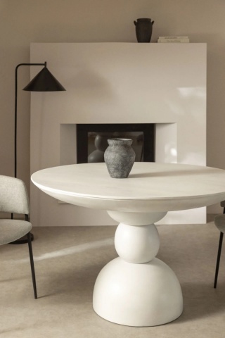 Stół do jadalni z drewna mango (Ø120 cm) Betsabe