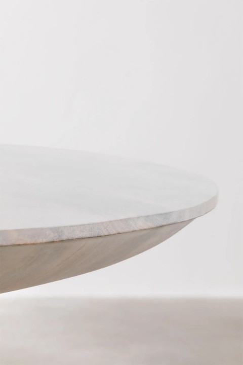 Stół do jadalni z drewna mango (Ø120 cm) Betsabe